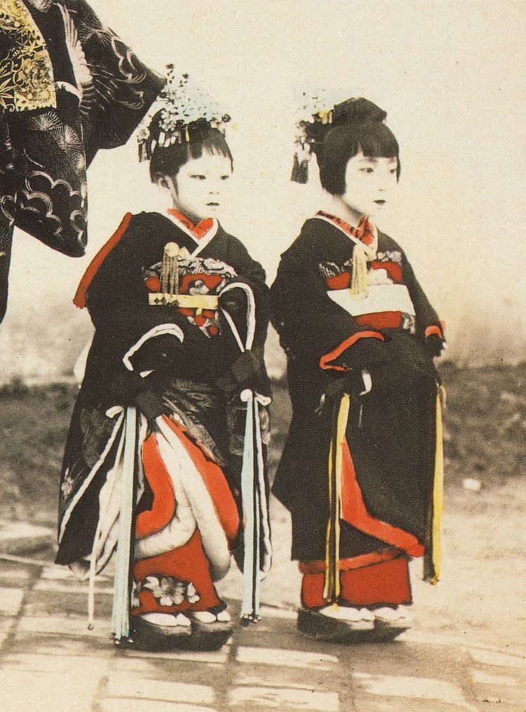 美しい 江戸時代 子供 髪型 人気のヘアスタイル